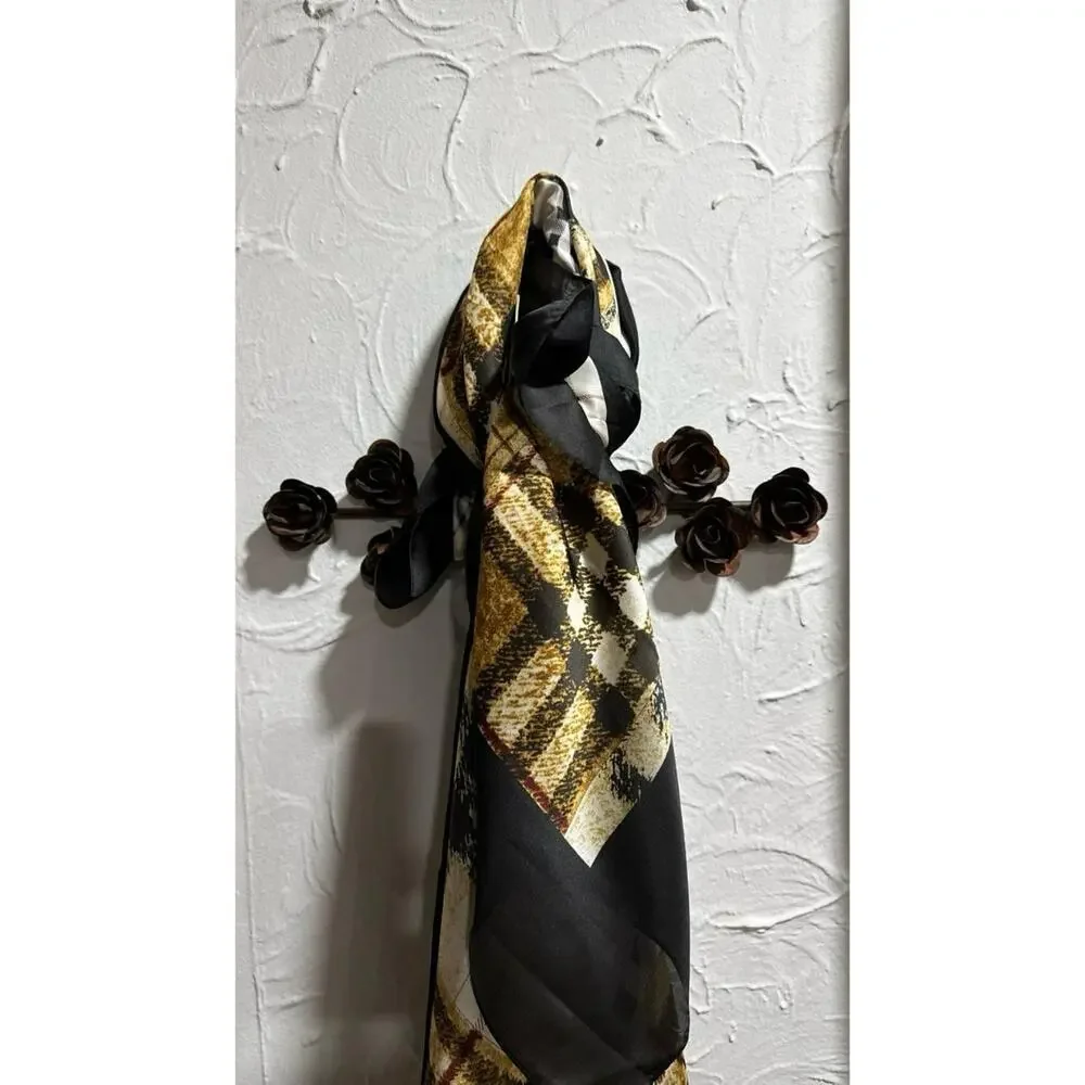 Silk scarf silk material‎ color